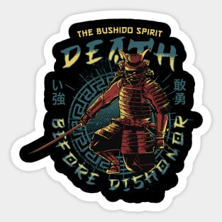 The Bushido Spirit, Death Before Dishonor Sticker